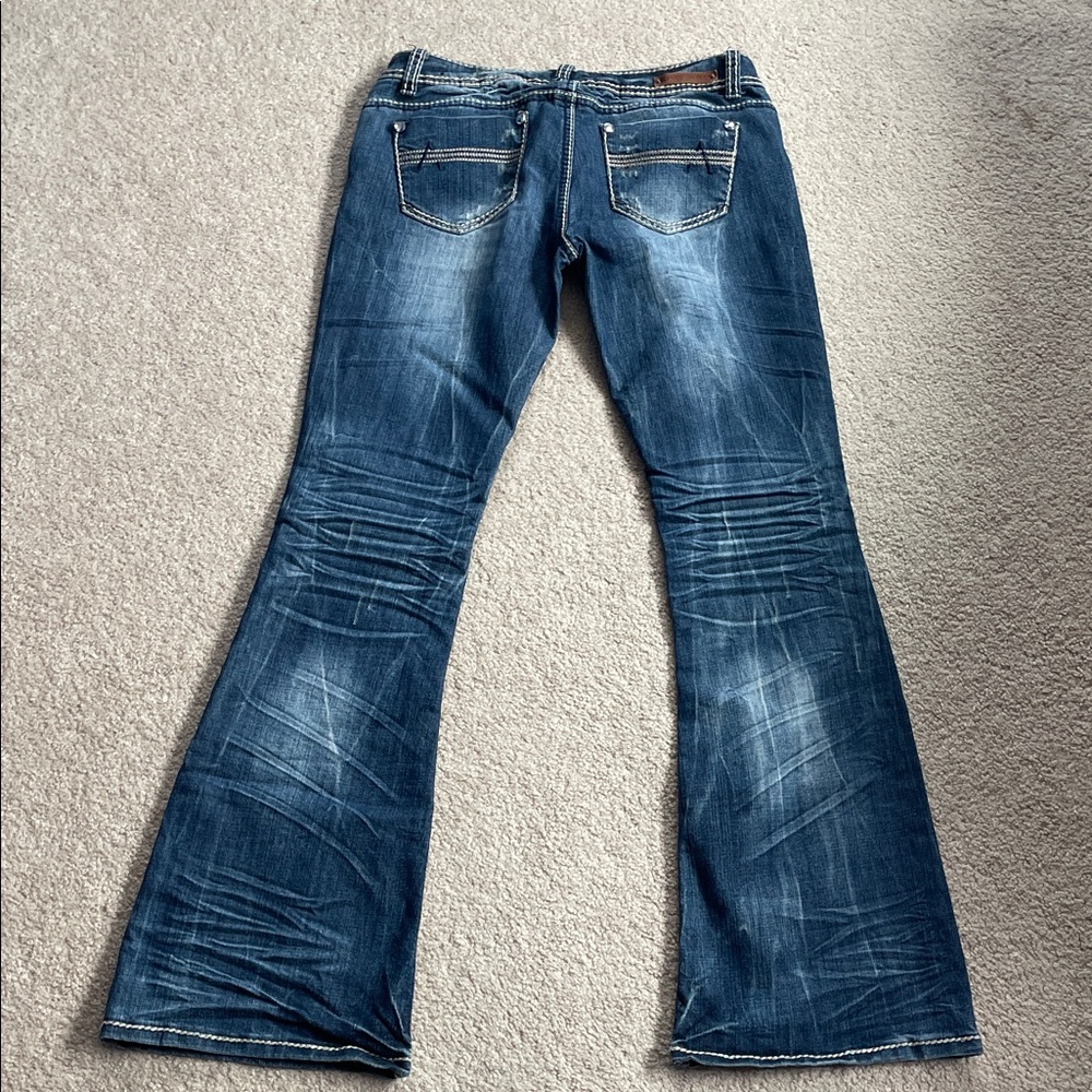 Almost Famous Stylish Blue Women's Jeans - Picture 9 of 12